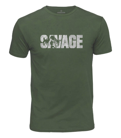 Savage Bull Cotton T-Shirt