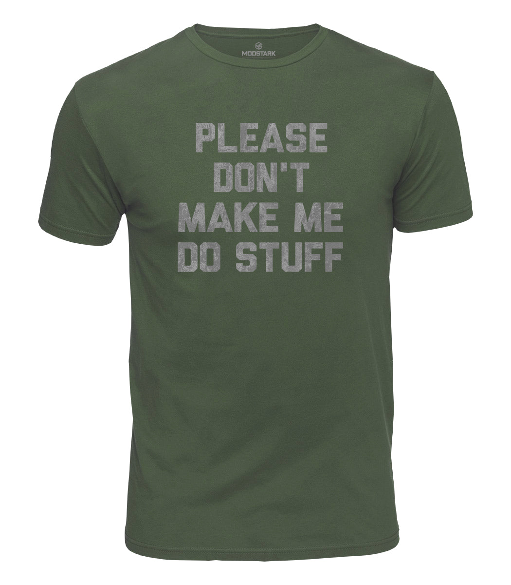 Do Stuff Quote Cotton T-Shirt
