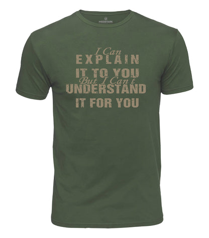 I Can Explain It Cotton T-Shirt