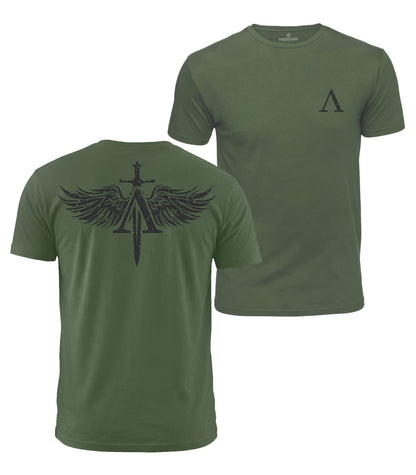 Winged Sword Cotton T-Shirt