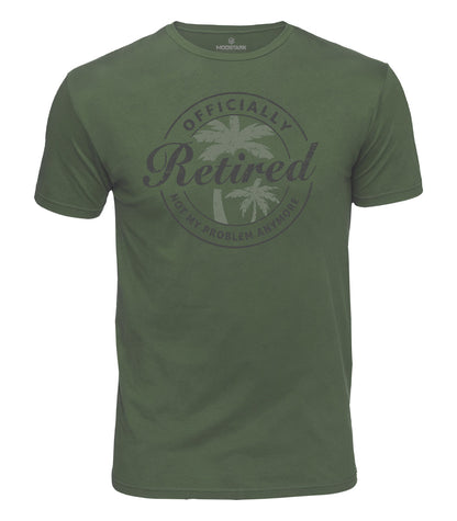 Officially Retired Cotton T-Shirt