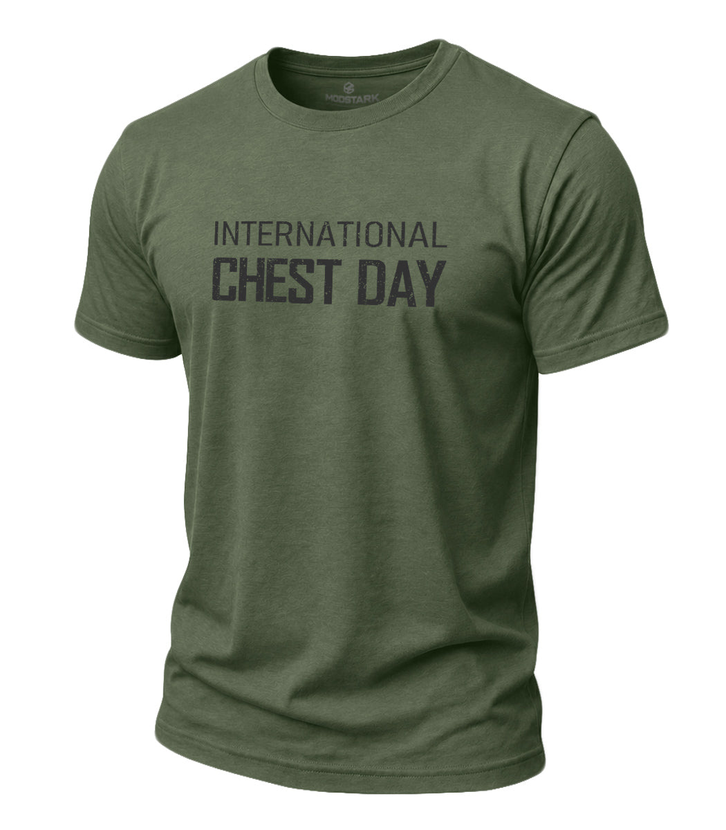 International Chest Day Cotton T-Shirt