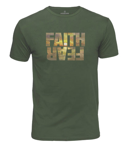 Faith Over Fear Cotton T-Shirt