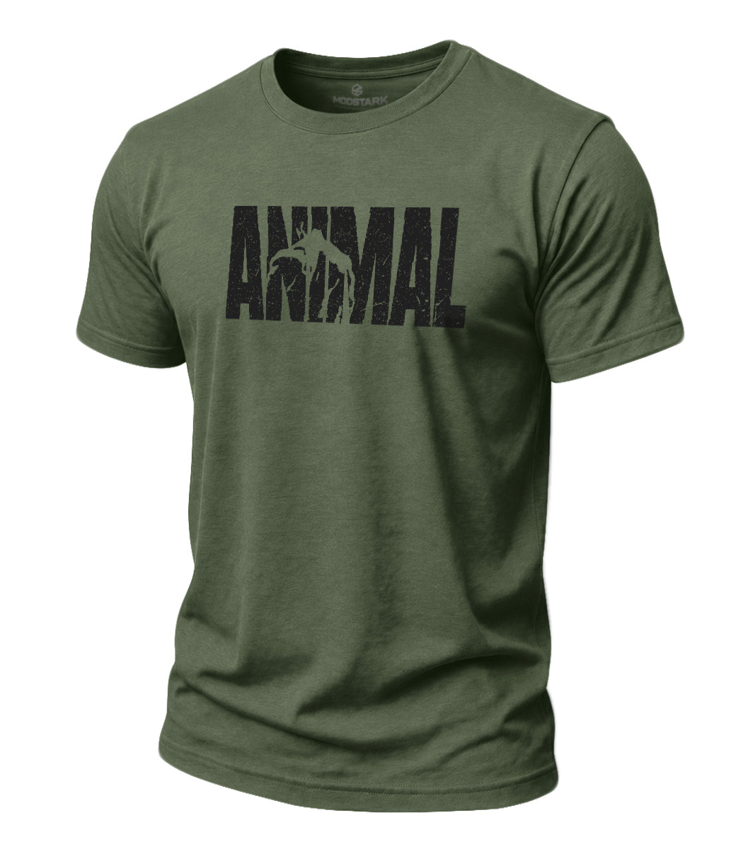 Animal Statement Cotton T-Shirt