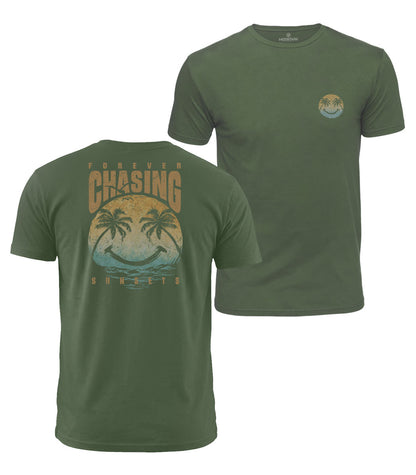 Chasing Sunsets Cotton T-Shirt