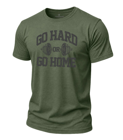 Go Hard Or Go Home Cotton T-Shirt