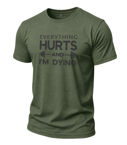 Funny Gym Pain Cotton T-Shirt