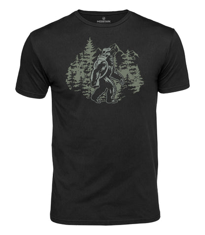 Bigfoot Golfing Cotton T-Shirt