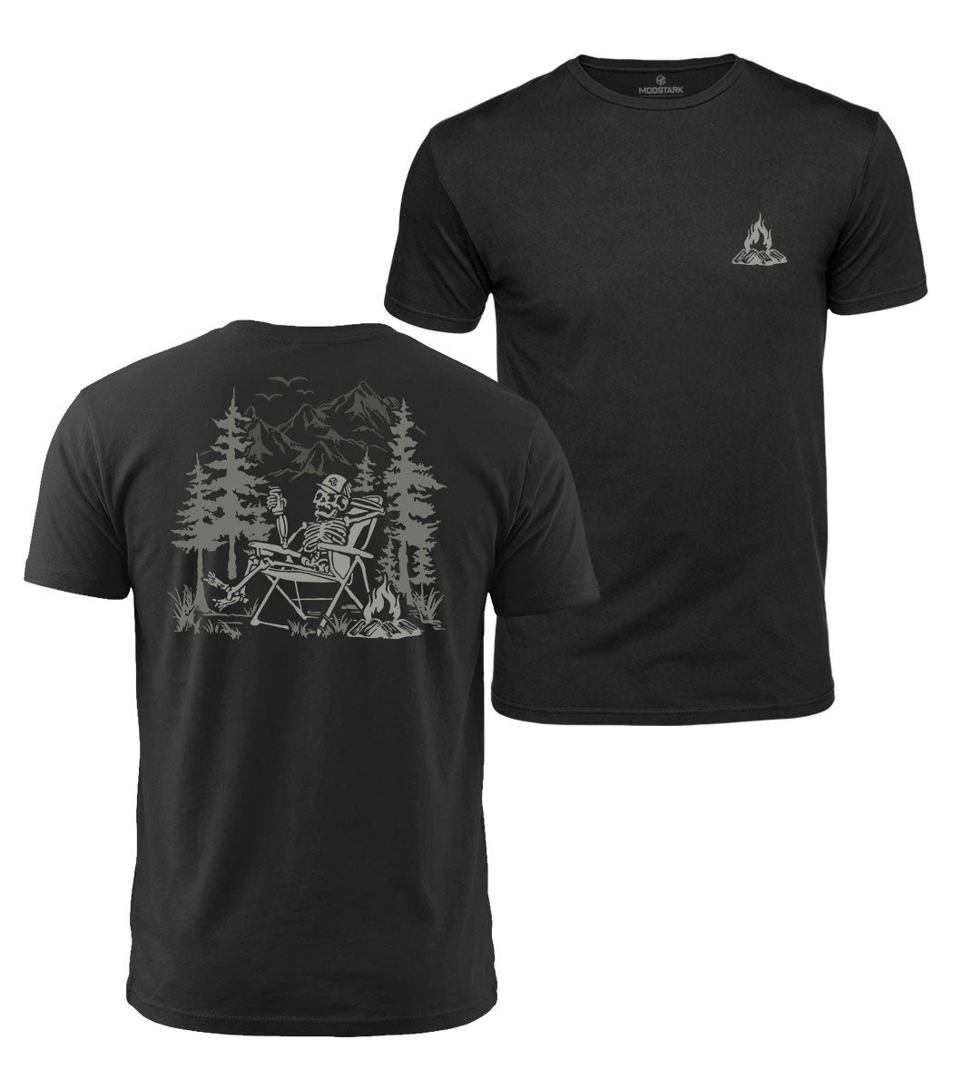 Camp Till I Die Cotton T-Shirt