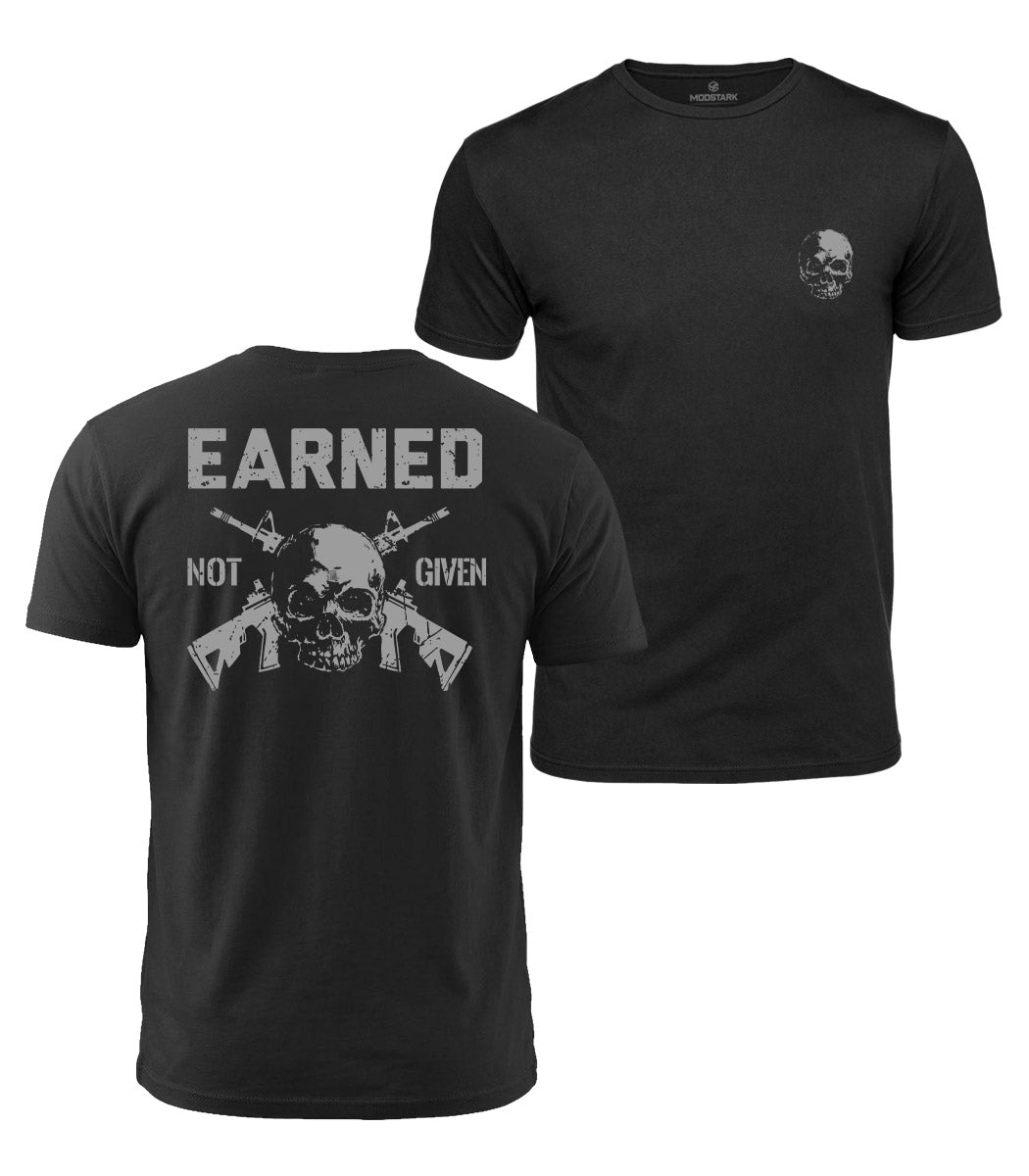 Earned Not Given Cotton T-Shirt