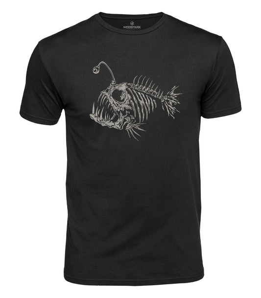 Anglerfish Skeleton Cotton T-Shirt