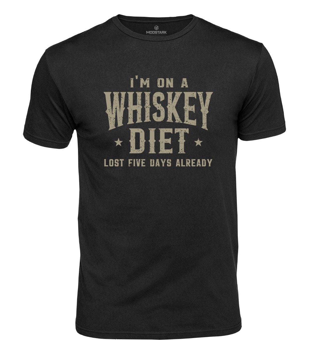 Whiskey Diet Cotton T-Shirt