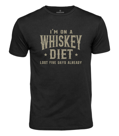 Whiskey Diet Cotton T-Shirt