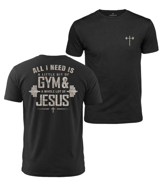 Gym & Jesus Cotton T-Shirt