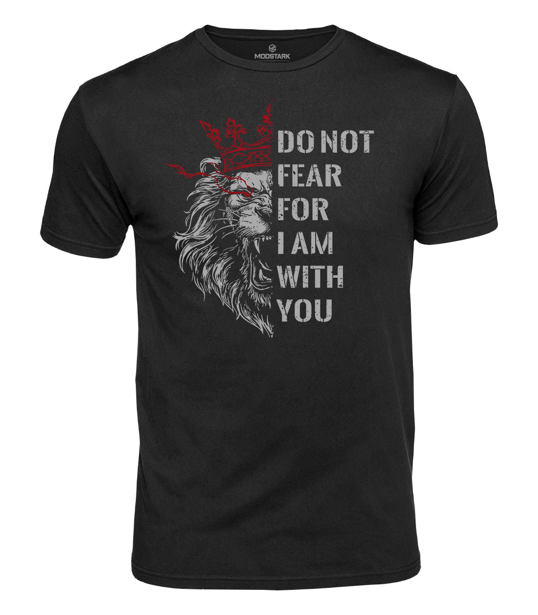 Do Not Fear Lion Cotton T-Shirt