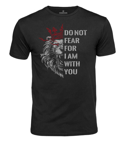 Do Not Fear Lion Cotton T-Shirt