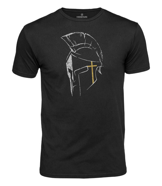 Spartan Faith Helmet Cotton T-Shirt