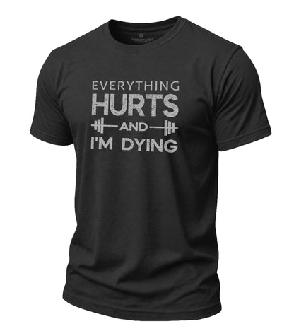 Funny Gym Pain Cotton T-Shirt