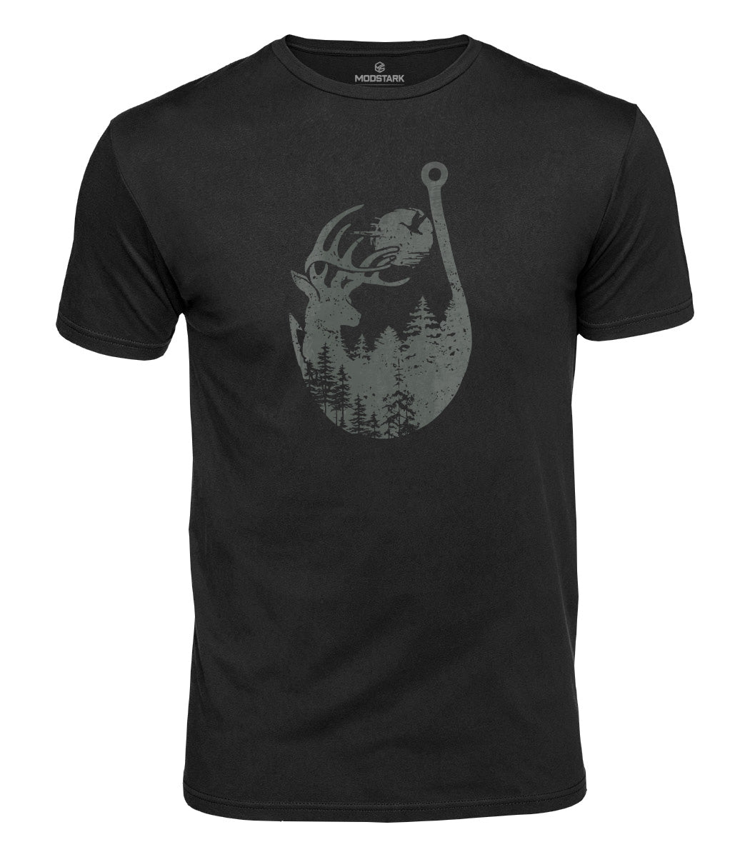 Buck Fishing Lure Cotton T-Shirt