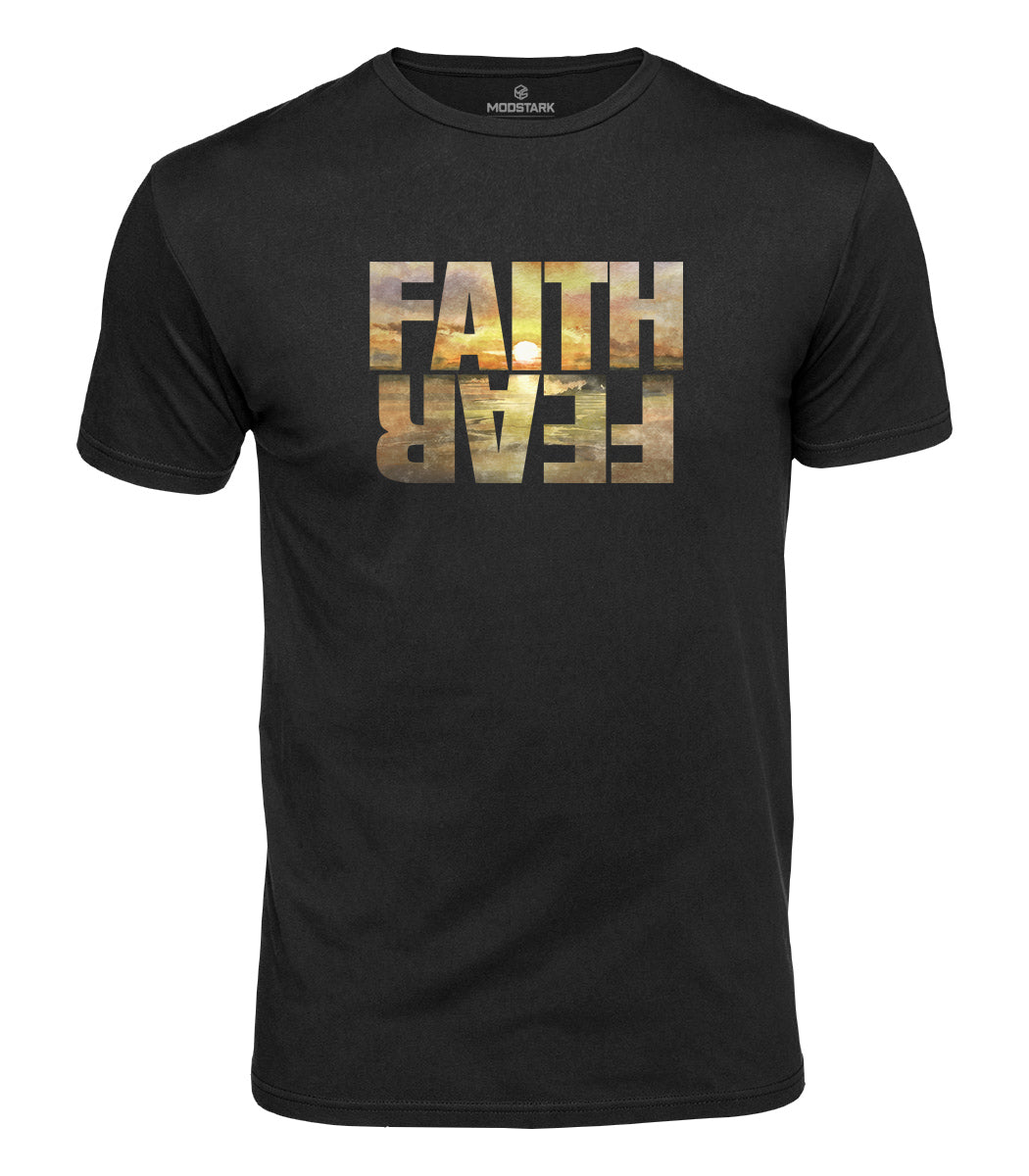 Faith Over Fear Cotton T-Shirt