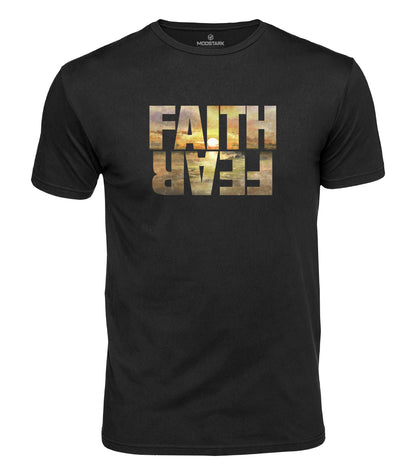 Faith Over Fear Cotton T-Shirt