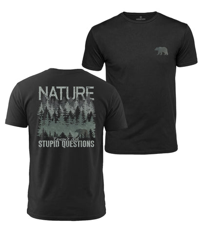 Nature Doesn't Ask Questions Cotton T-Shirt