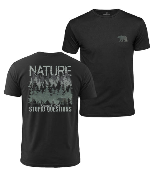 Nature Doesn't Ask Questions Cotton T-Shirt