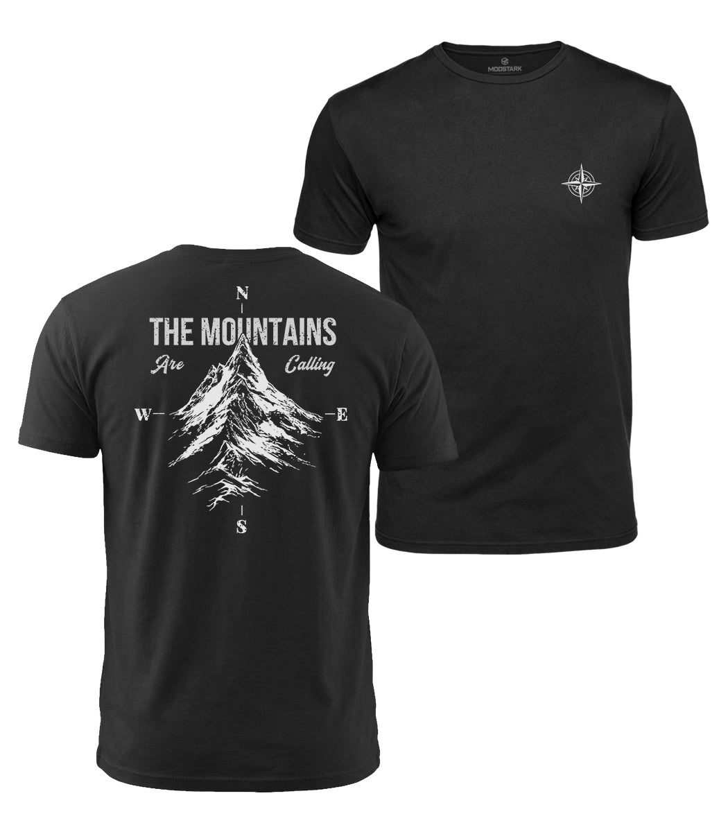 The Mountains Are Calling Cotton T-Shirt