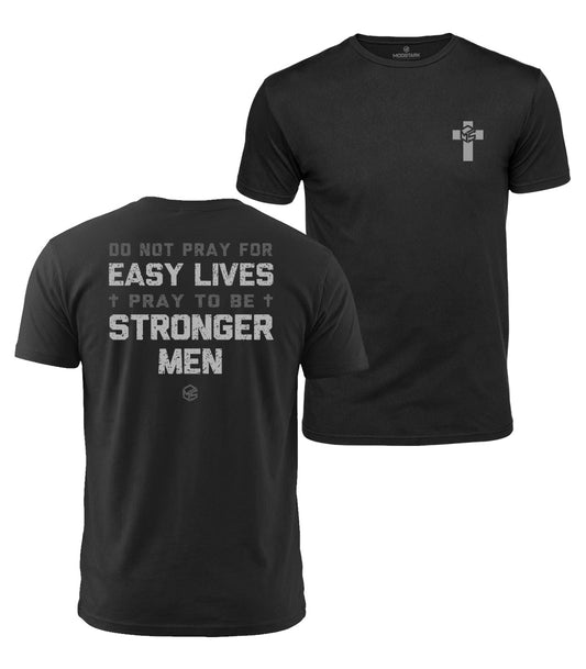 Pray To Be Stronger Men Cotton T-Shirt