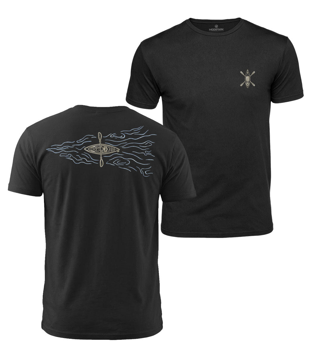 Kayak Waters Cotton T-Shirt