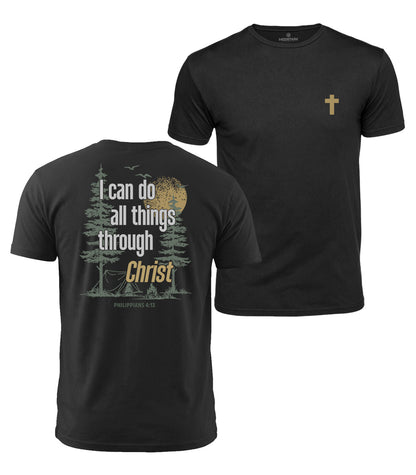 Through Christ Strength Cotton T-Shirt