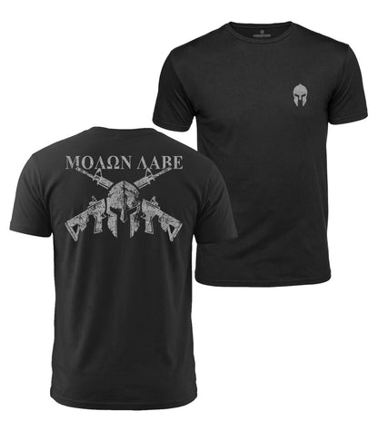 Molon Labe Warrior Cotton T-Shirt
