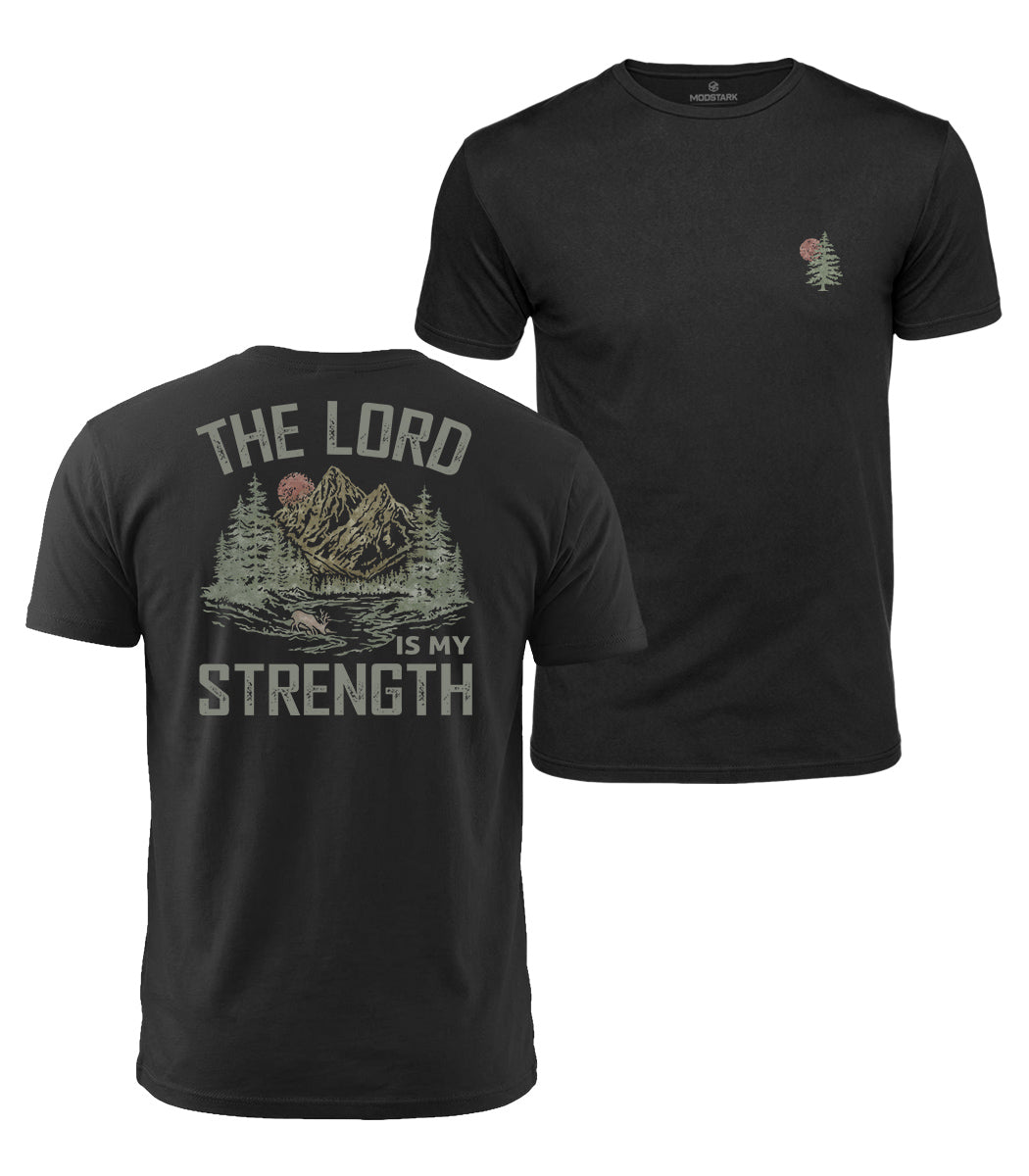 The Lord Is My Strength Cotton T-Shirt