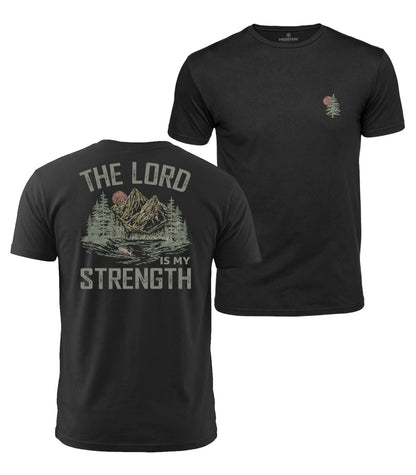 The Lord Is My Strength Cotton T-Shirt