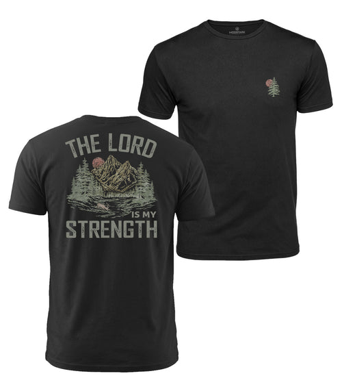 The Lord Is My Strength Cotton T-Shirt