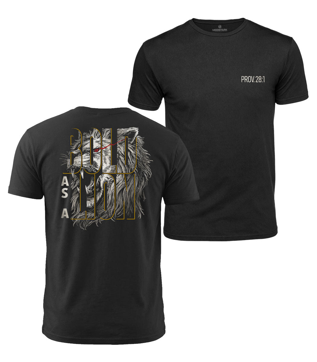 Bold As A Lion Cotton T-Shirt