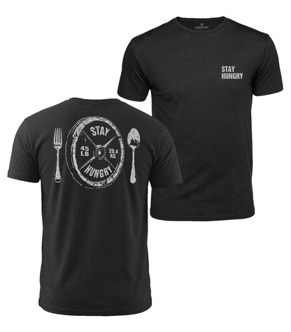 Stay Hungry Cotton T-Shirt
