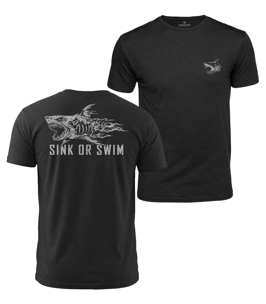 Sink Or Swim Cotton T-Shirt