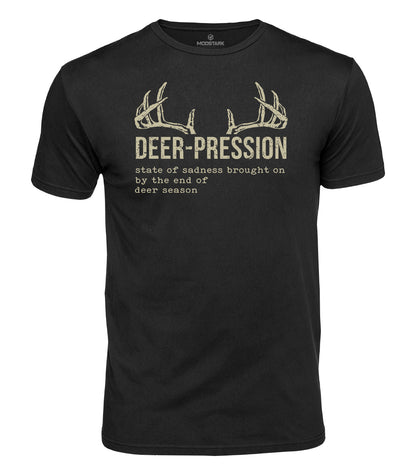 Deer-Pression Cotton T-Shirt