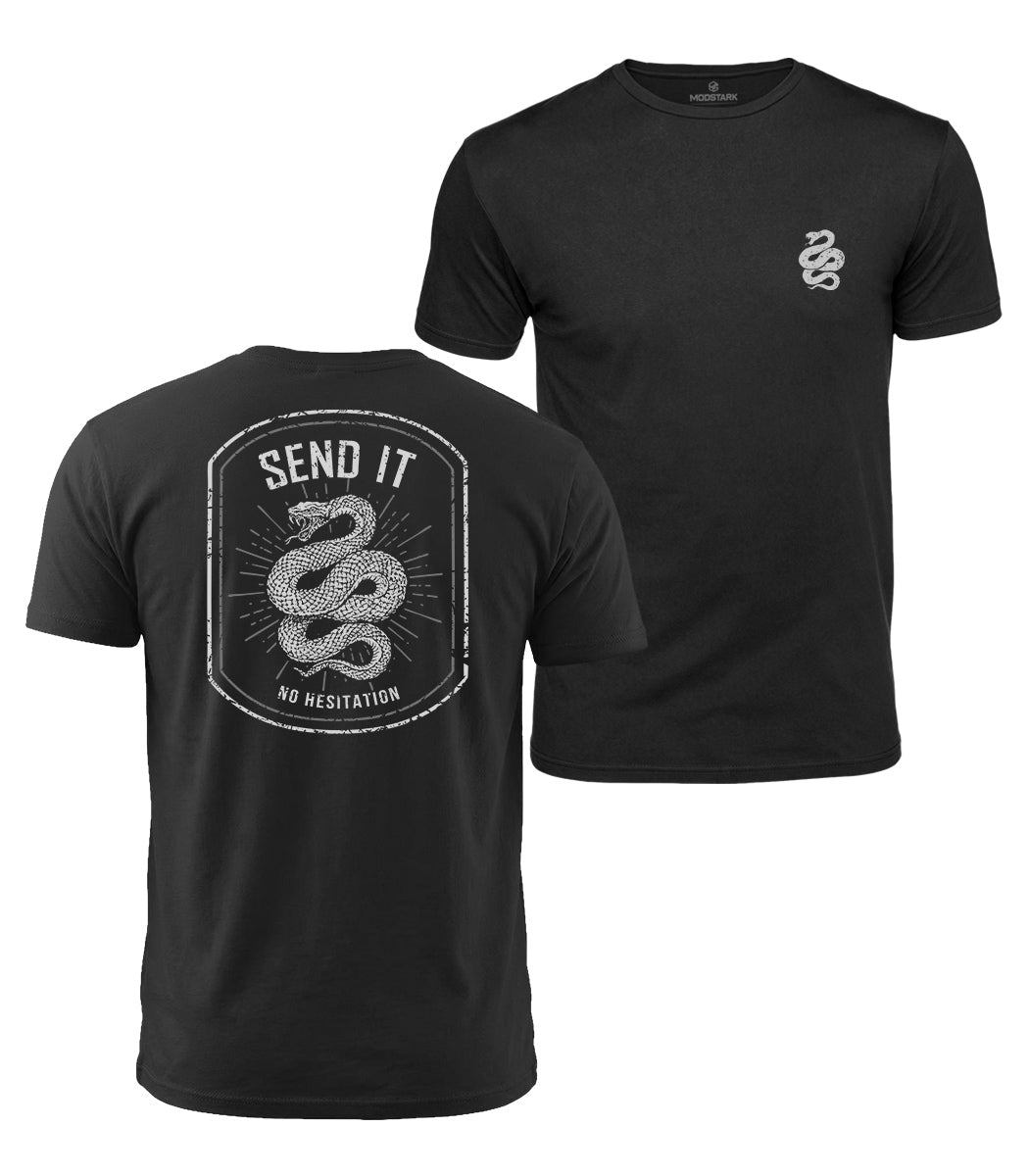 Send It Snake Cotton T-Shirt
