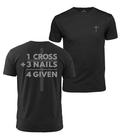 Forgiven Cross Cotton T-Shirt