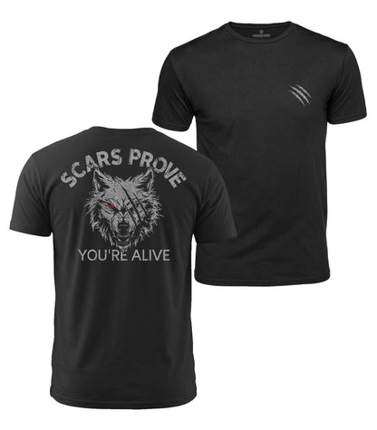 Scars Prove It Cotton T-Shirt
