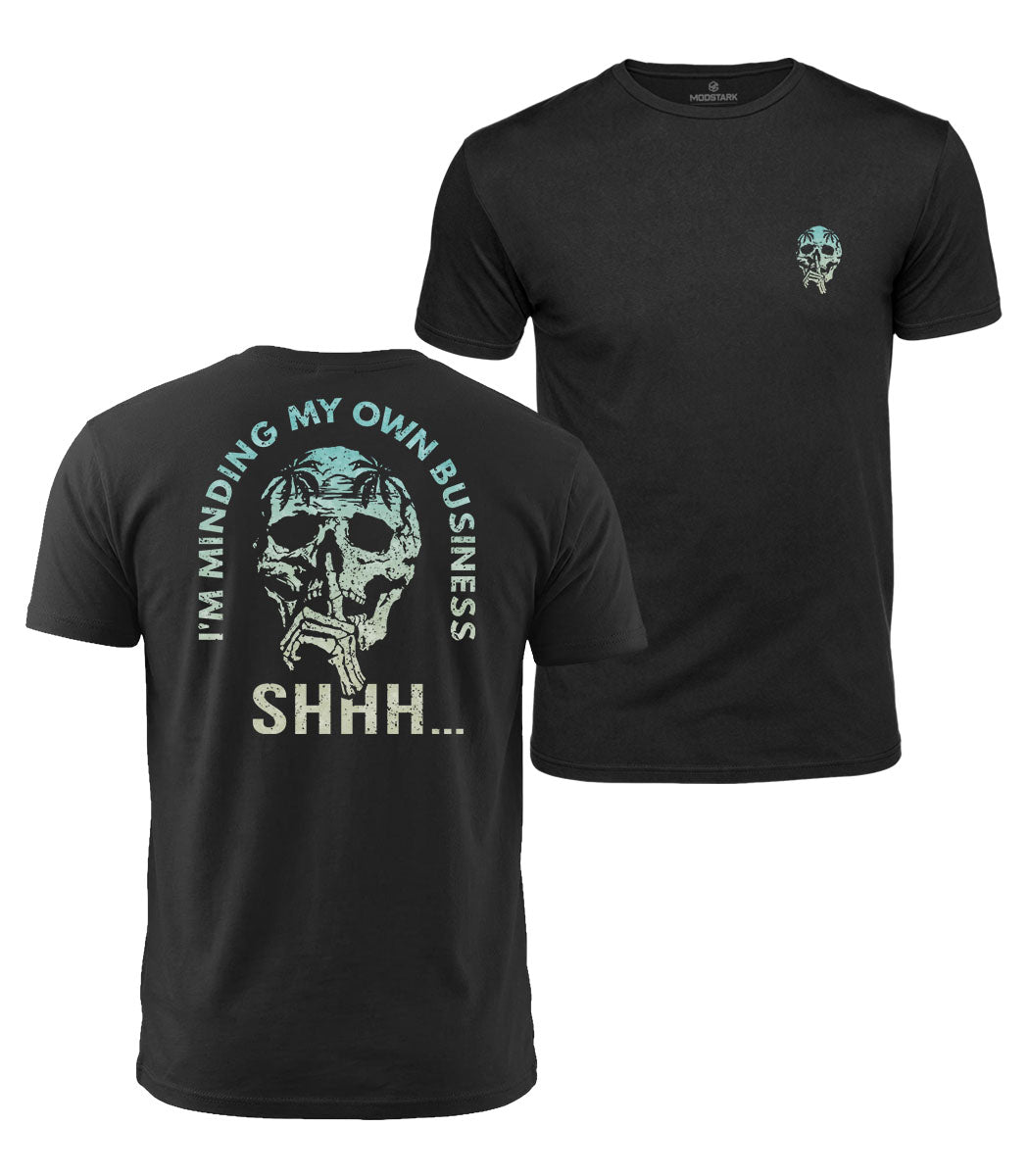 Minding My Own Business Cotton T-Shirt