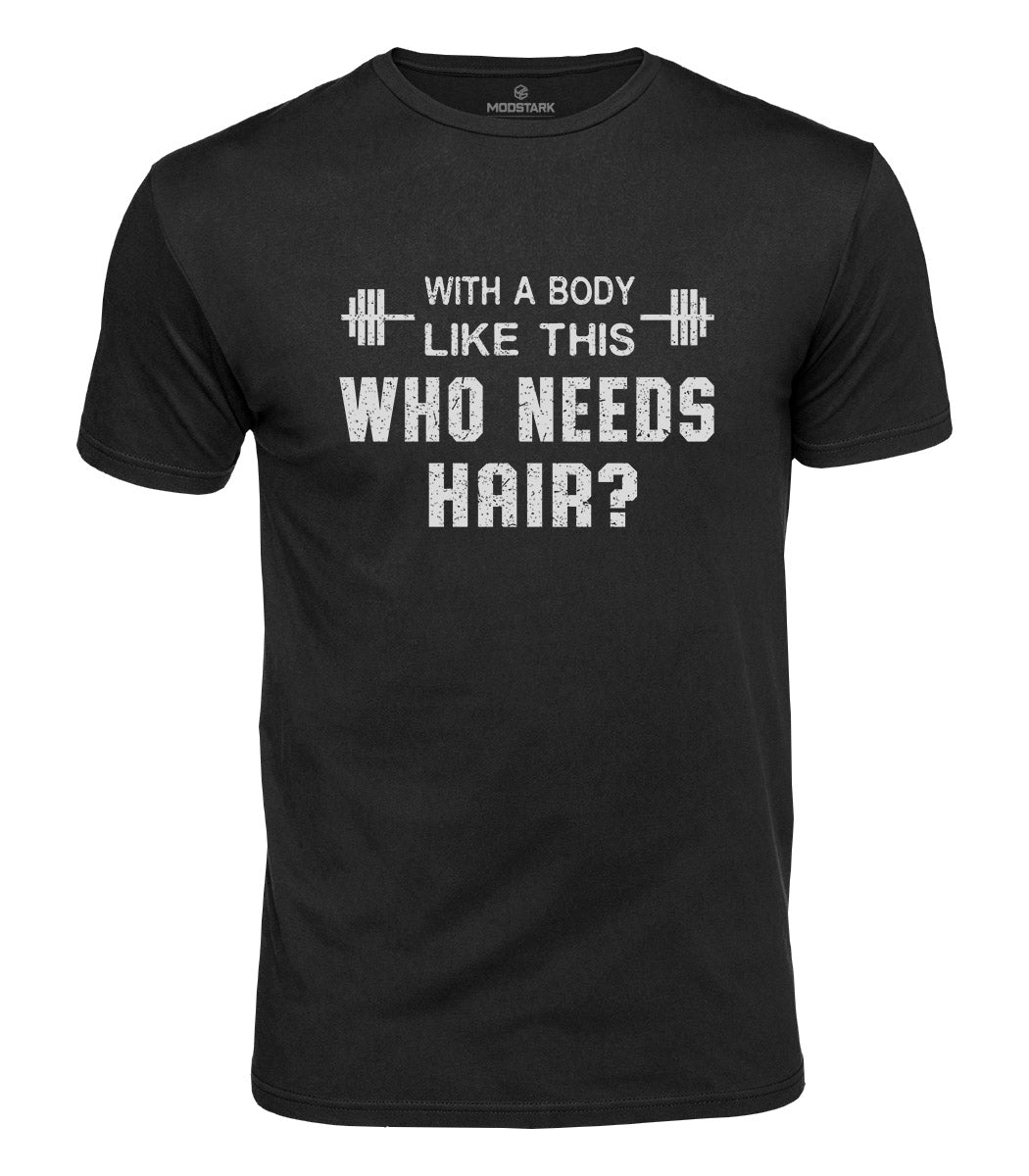 Who Needs Hair Cotton T-Shirt