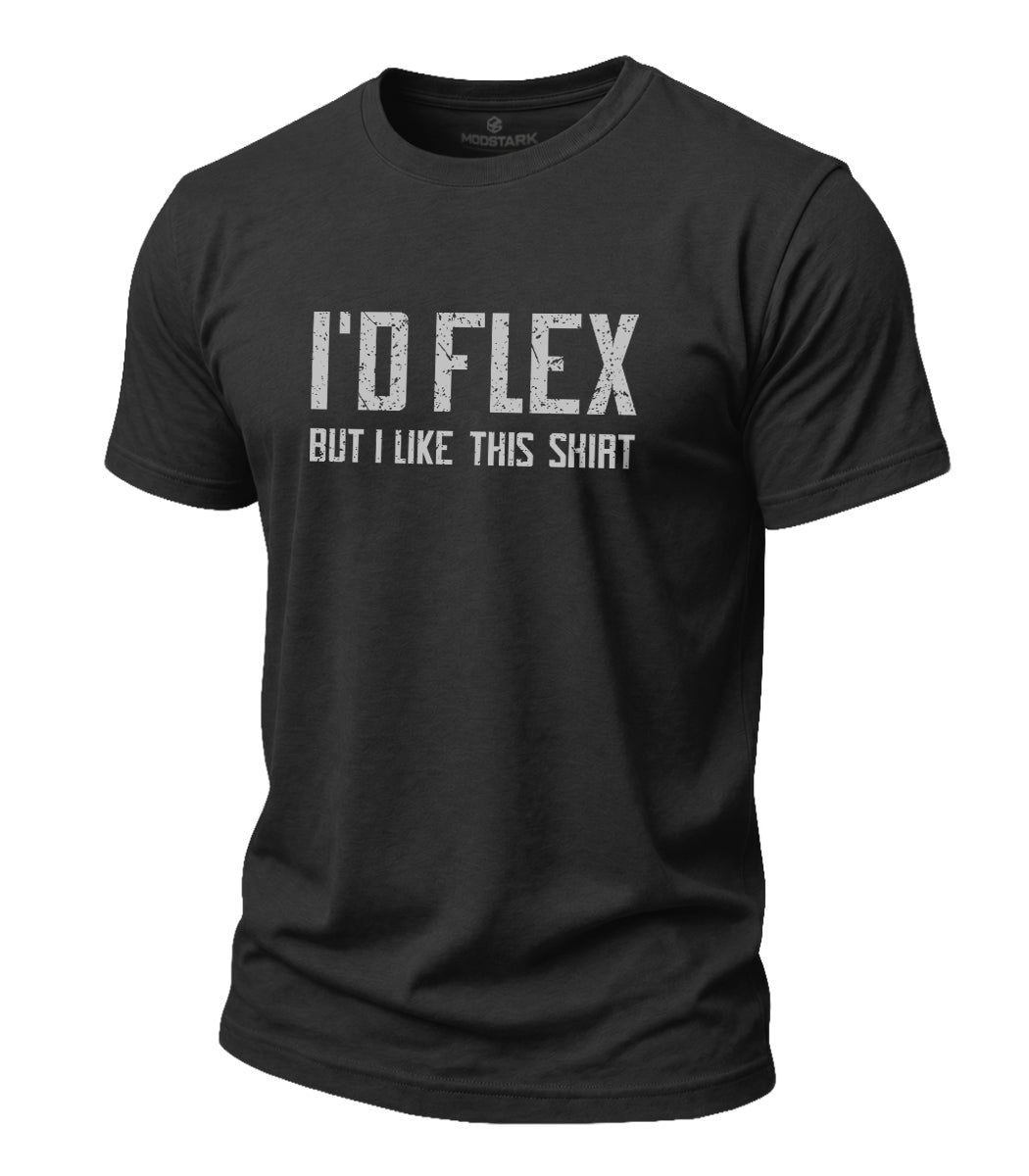 Funny Flex Gym Cotton T-Shirt