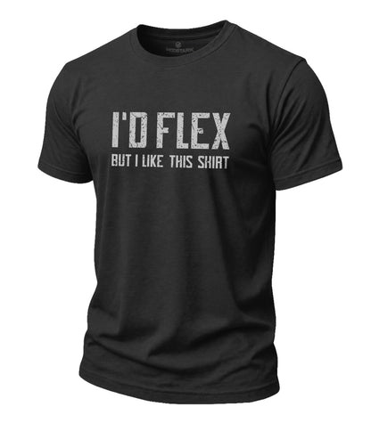 Funny Flex Gym Cotton T-Shirt