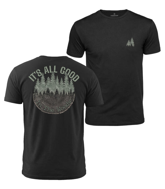 All Good In The Woods Cotton T-Shirt