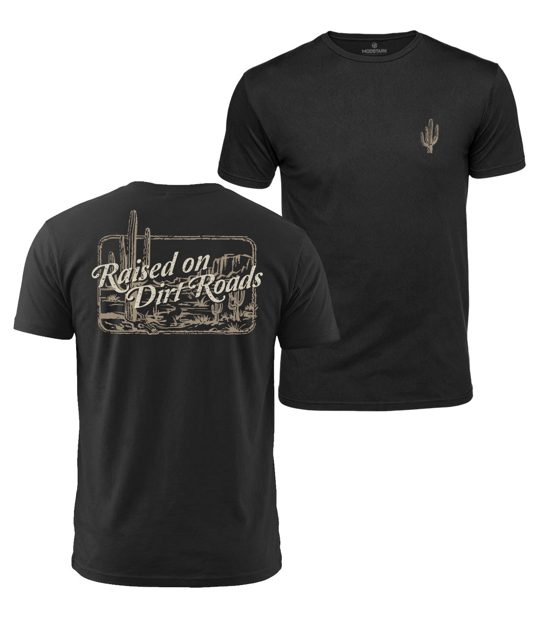 Raised On Dirt Roads Cotton T-Shirt