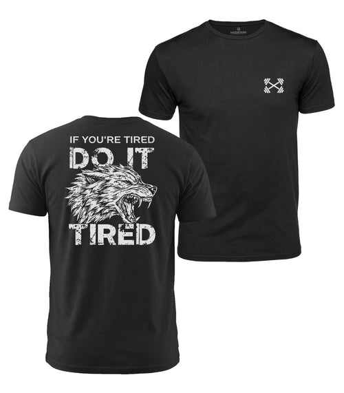 Do It Tired Wolf Cotton T-Shirt