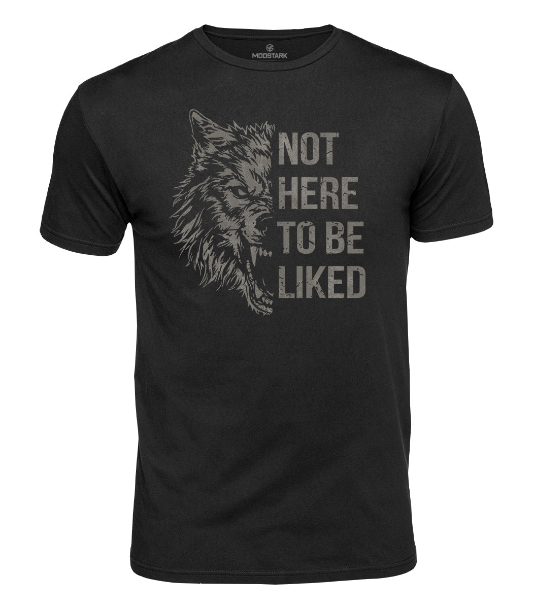Not Here To Be Liked Cotton T-Shirt